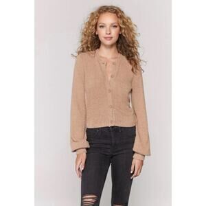 New Spiritual Gangster Melody Sweater in Camel Women's Size S